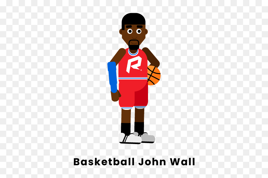 Cartoon, HD Png Download - john wall png