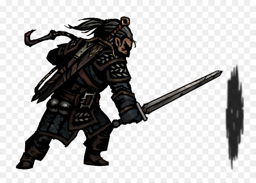 Transparent Geralt Of Rivia Png - Darkest Dungeon Highwayman Skin, Png Download - darkest dungeon png