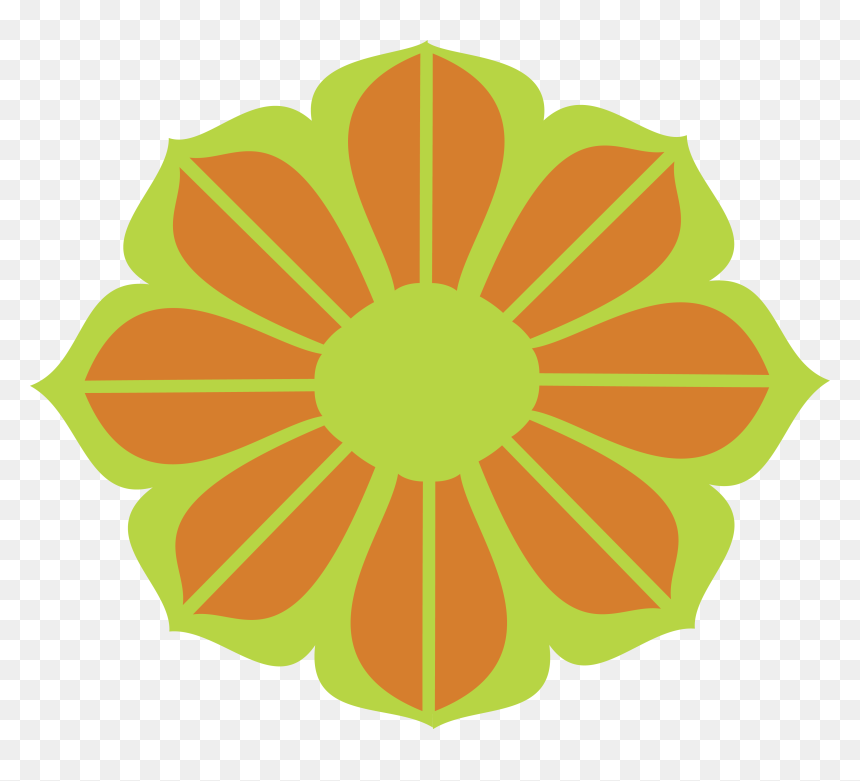 Cartoon Grapefruit Clipart , Png Download - Cartoon Grapefruit, Transparent Png - colourful floral design png