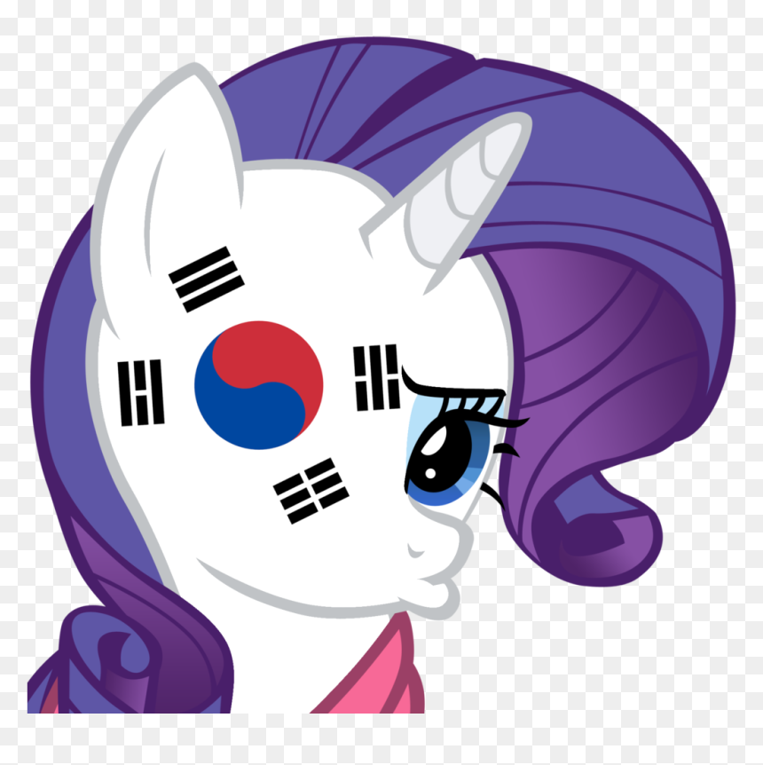 Flag, Not Salmon, Rarity, Safe, Simple Background, - South Korea And North Korea Flag, HD Png Download - rarity png