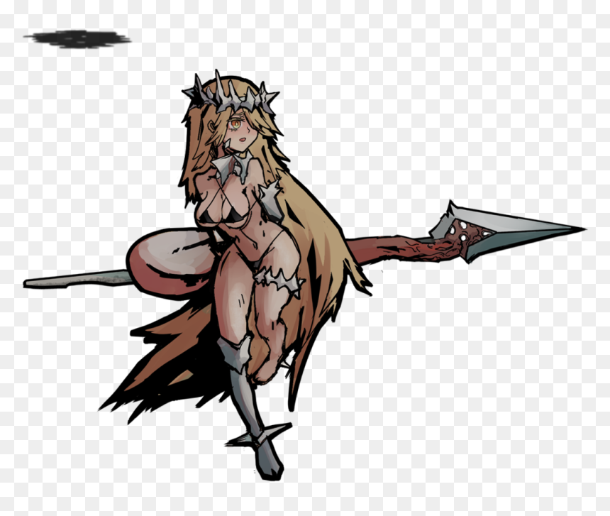 Skeleton Spear - Sprite - Attack Spear - Thumb - - Cartoon, HD Png Download - darkest dungeon png