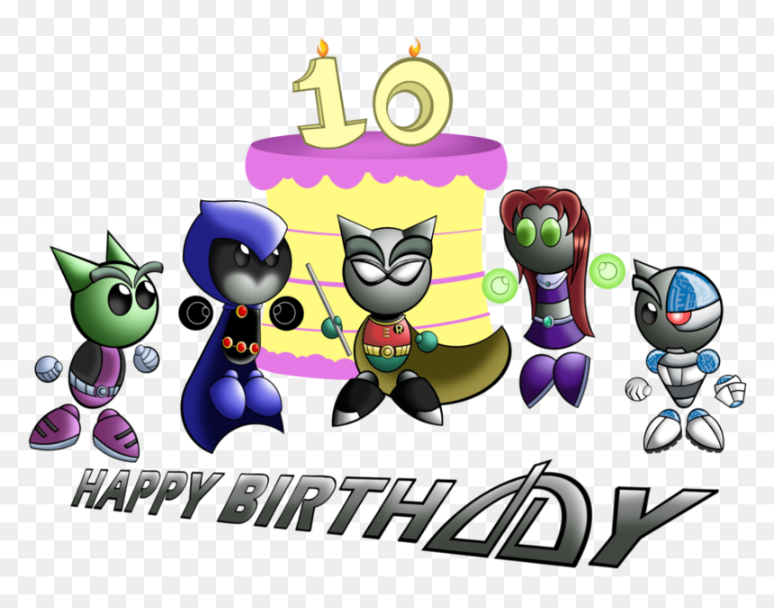 Happy 10th Birthday Transparent Background Png - Animated Happy 10th Birthday, Png Download - happy birthday background png images