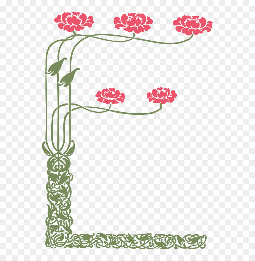 Floral Design - Art, HD Png Download - floral design png file