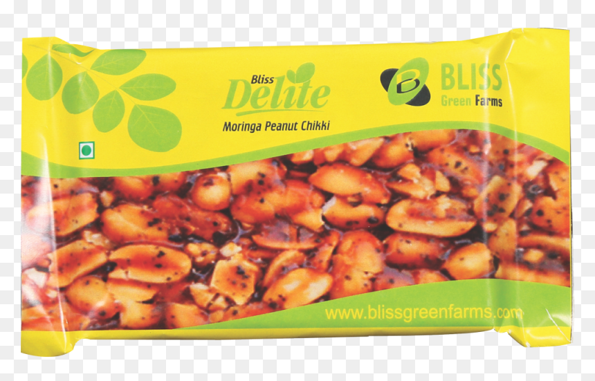 Bliss Delite Moringa Peanut Chikki - Seed, HD Png Download - groundnut png