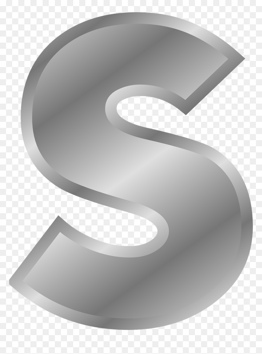 Gold Letter S Png, Transparent Png - alphabets png