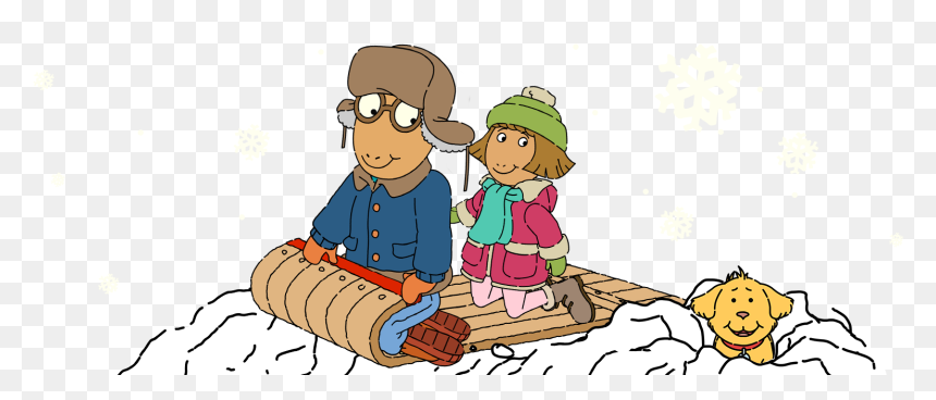 Winter - Cartoon, HD Png Download - arthur png