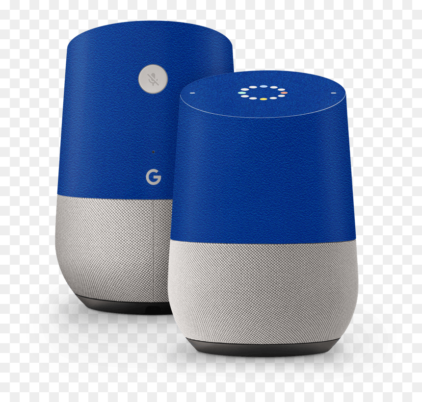 Blue Skins/wraps For Google Home - Computer Speaker, HD Png Download - google home png