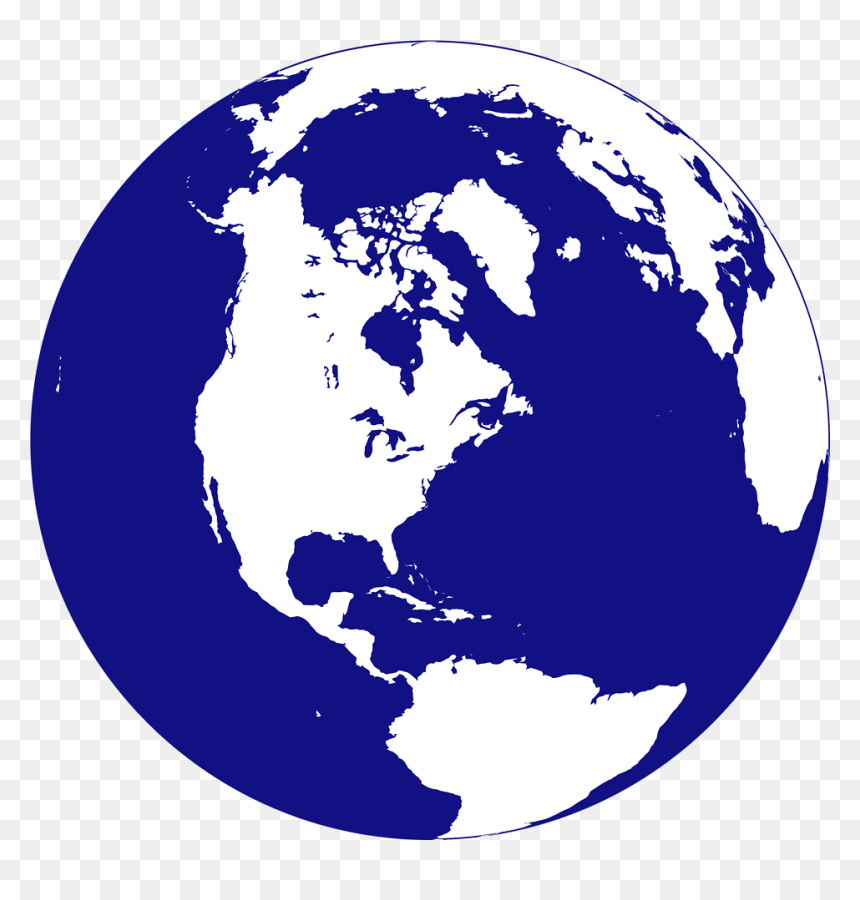 Northern Hemisphere Globe, HD Png Download - world globe logo png