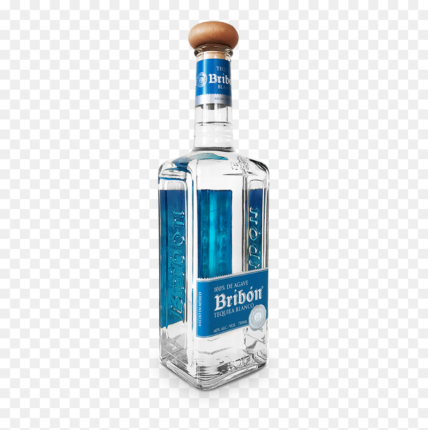 Bribon Blanco Tequila Bottle - Bribon Tequila, HD Png Download - tequila png