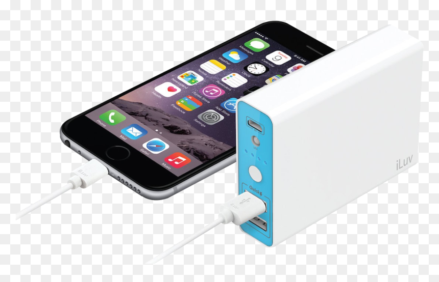 Iphone Power Bank Charger Png Image - Power Bank Png File, Transparent Png - iphone mobile png