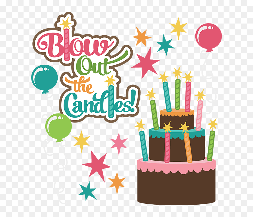 Cake Girl Cliparts - Edén Beach Club, HD Png Download - 1st birthday candle png