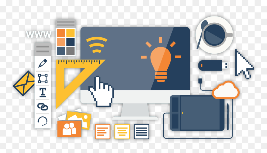 Custom Website Design - Web Design, HD Png Download - designing png