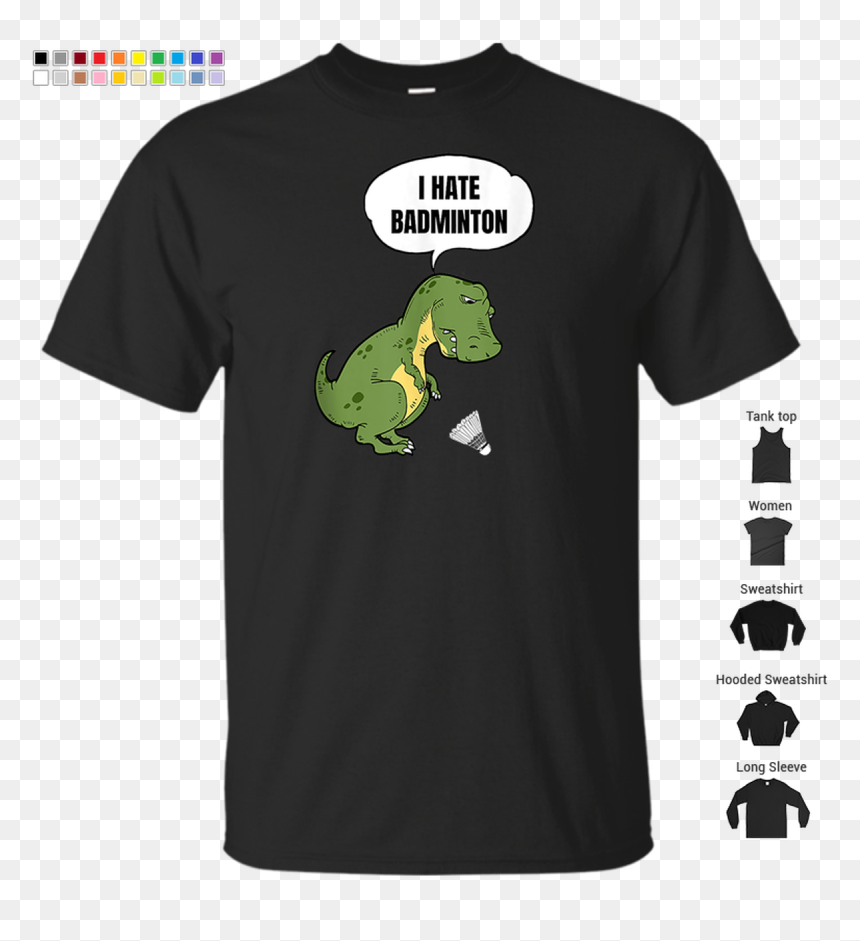 T-shirt, HD Png Download - badminton player png