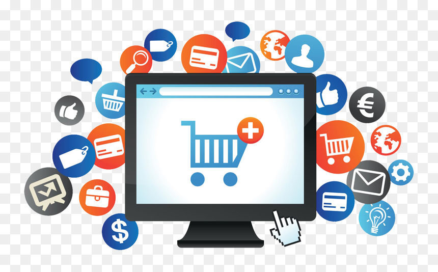 E-commerce - E Commerce Platform, HD Png Download - e commerce png