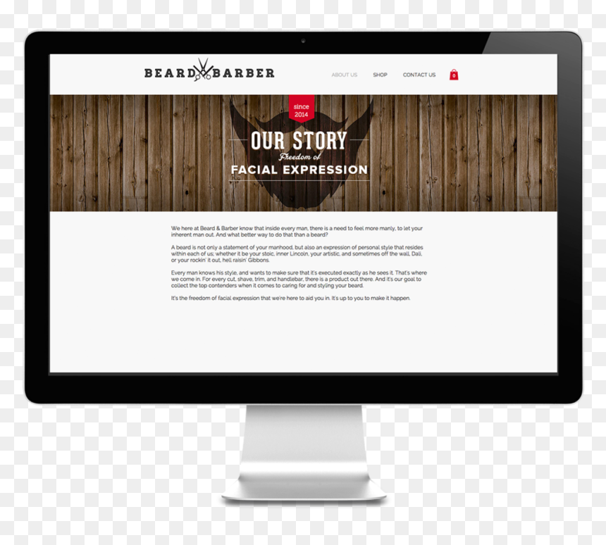 Beardandbarber3, HD Png Download - beard styles png