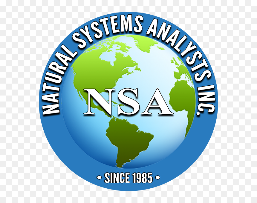 Nsa Round Logo - World Globe, HD Png Download - world globe logo png