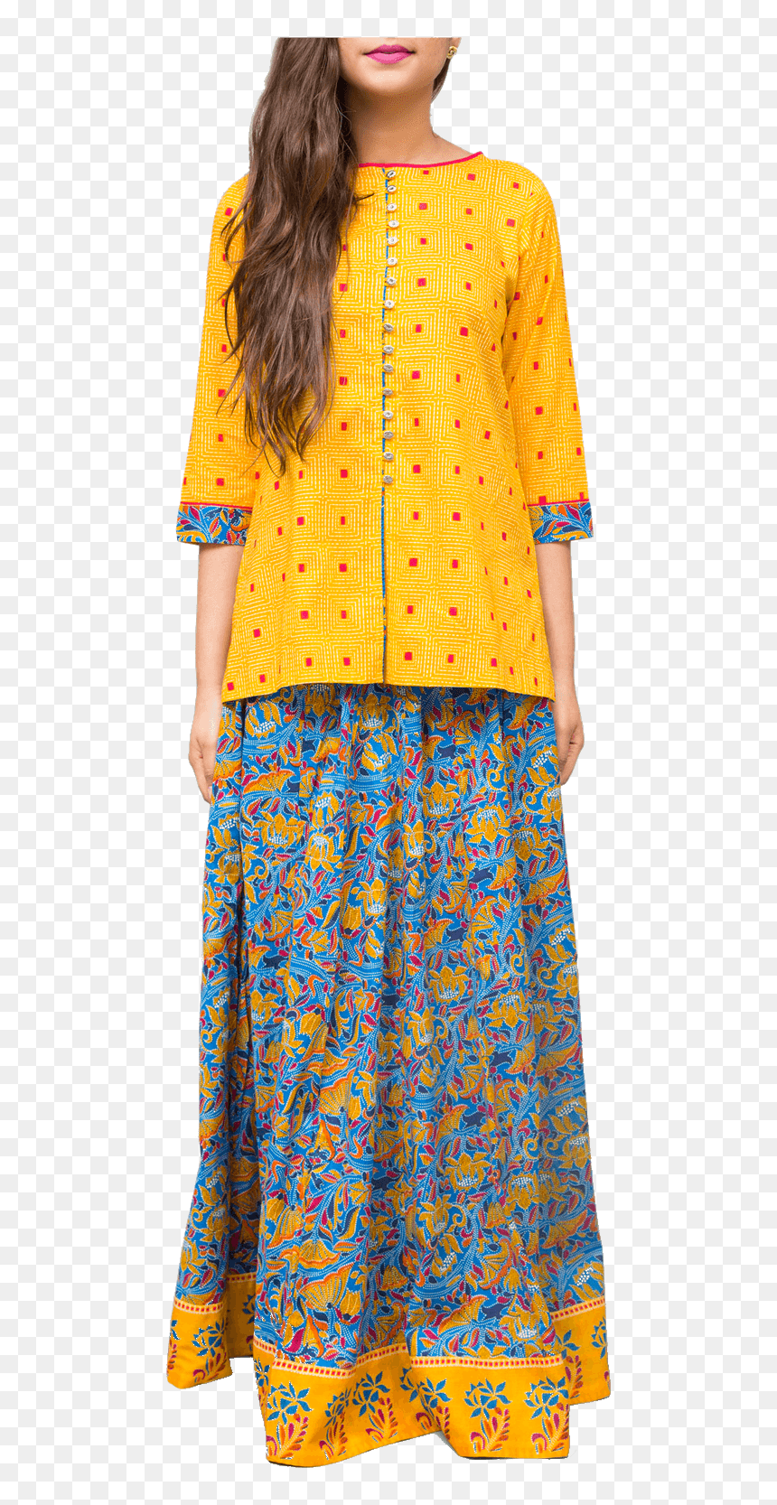 Nightwear, HD Png Download - kurti png