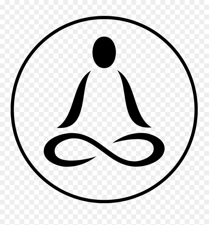 Infinite Yoga And Wellness - Circle, HD Png Download - namaste symbol png
