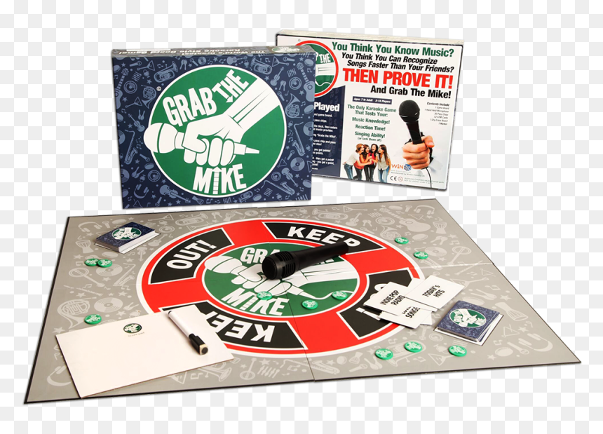 Karaoke Board Game, HD Png Download - singing mike png
