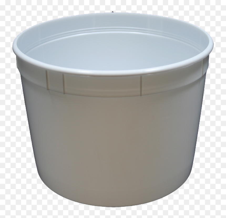 Bucket Transparent Clear Pvc - Flowerpot, HD Png Download - plastic bucket png
