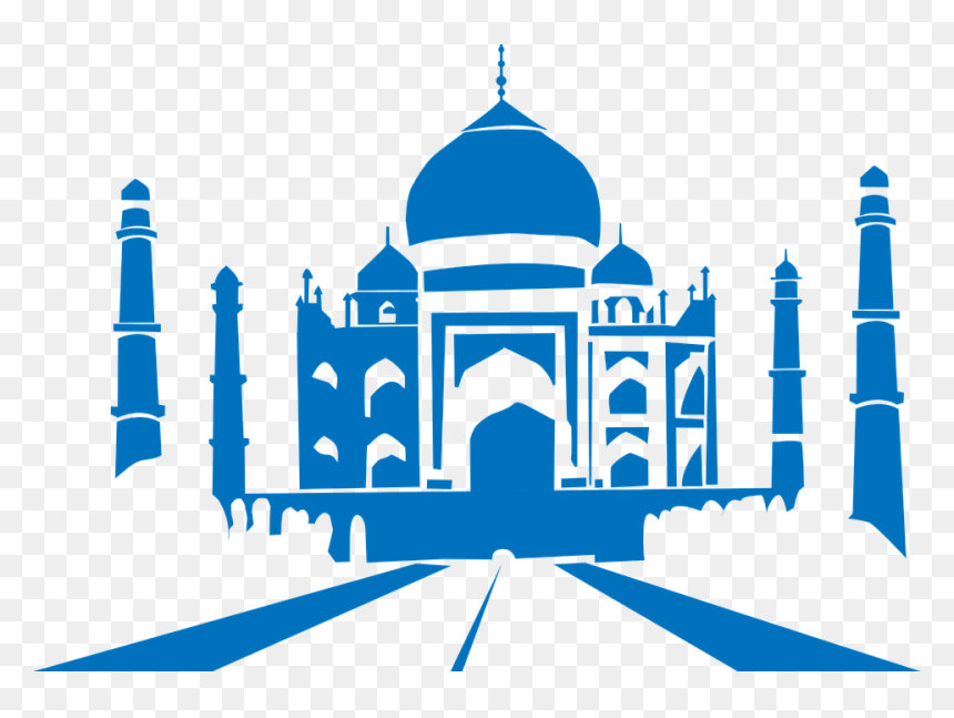 Thumb Image - Taj Mahal Silueta Png, Transparent Png - taj mahal silhouette png