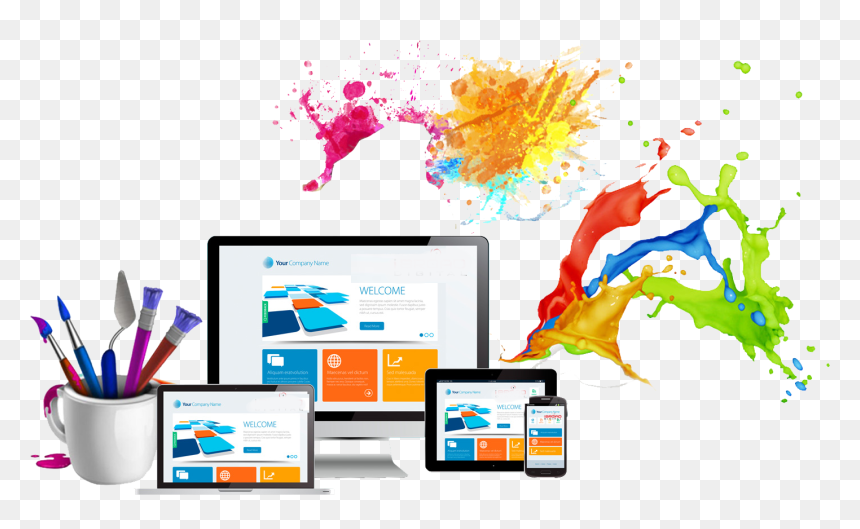 Website Design In Bangalore, HD Png Download - designing png