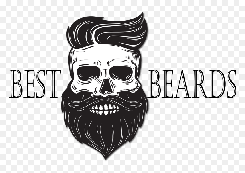 Bearded Skull Png, Transparent Png - beard styles png