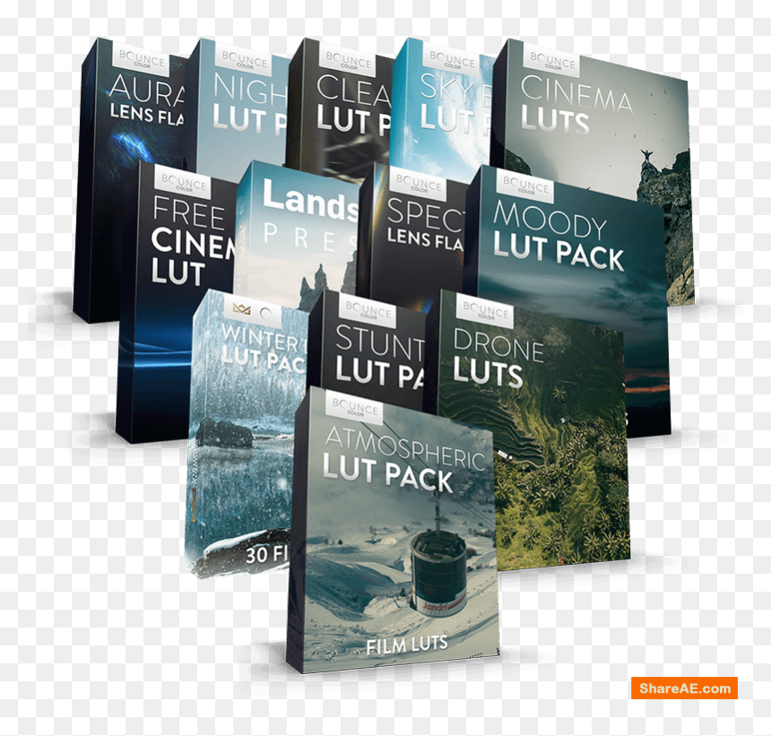 The Complete Filmmaking Bundle - Complete Filmmaking Bundle Bouncecolor, HD Png Download - png effects for photoshop free download