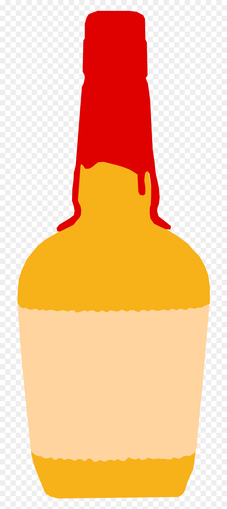 Maker"s Mark Bourbon Whiskey Bottle Jim Beam - Makers Mark Clip Art, HD Png Download - whiskey bottle png