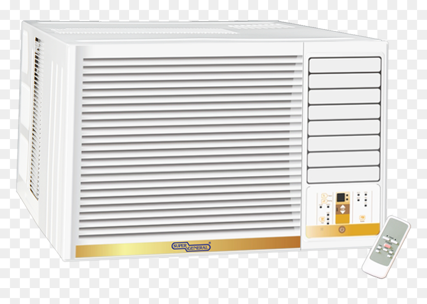 Super General Window Air Conditioners Dubai - Super General Window Ac, HD Png Download - window ac png