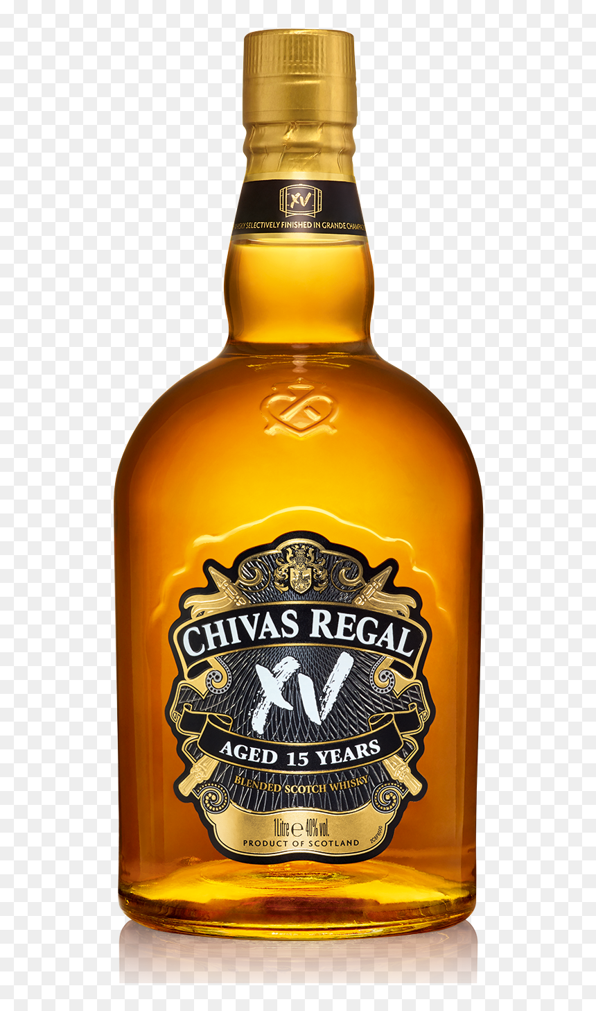 Chivas Regal 15 Years, HD Png Download - whiskey bottle png