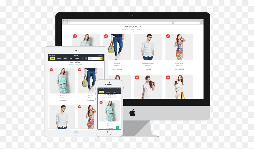 Ecommerce Website, HD Png Download - e commerce png