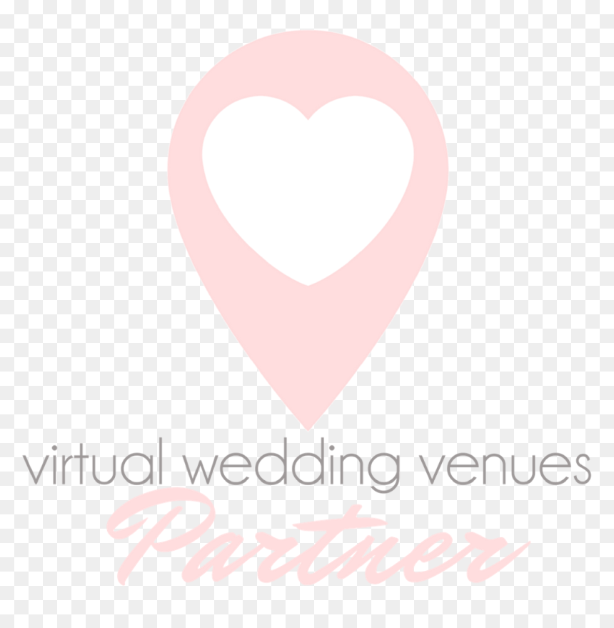 Virtual Wedding Venues Partner - Heart, HD Png Download - wedding heart design png