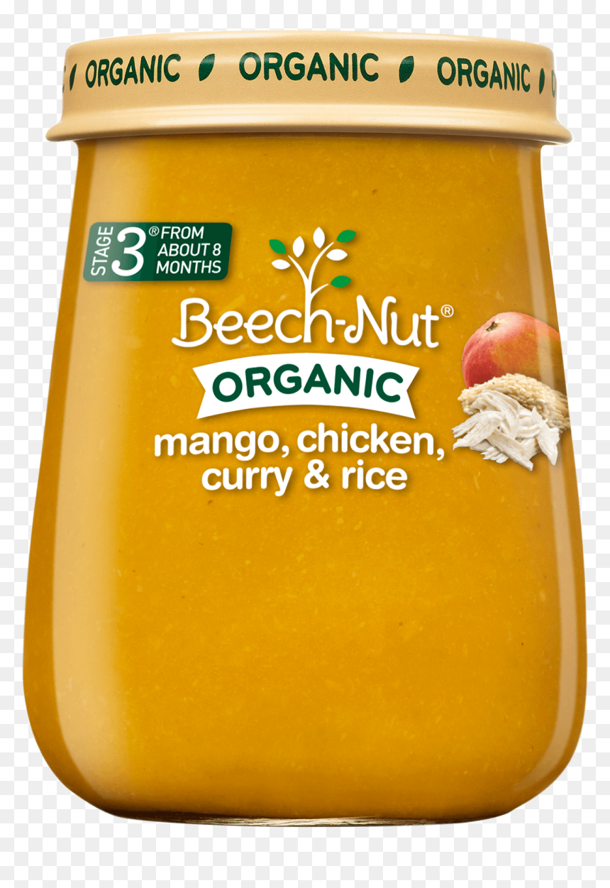 Organic Mango, Chicken, Curry & Rice Organic Baby Food - Curry Baby Food, HD Png Download - chicken curry png