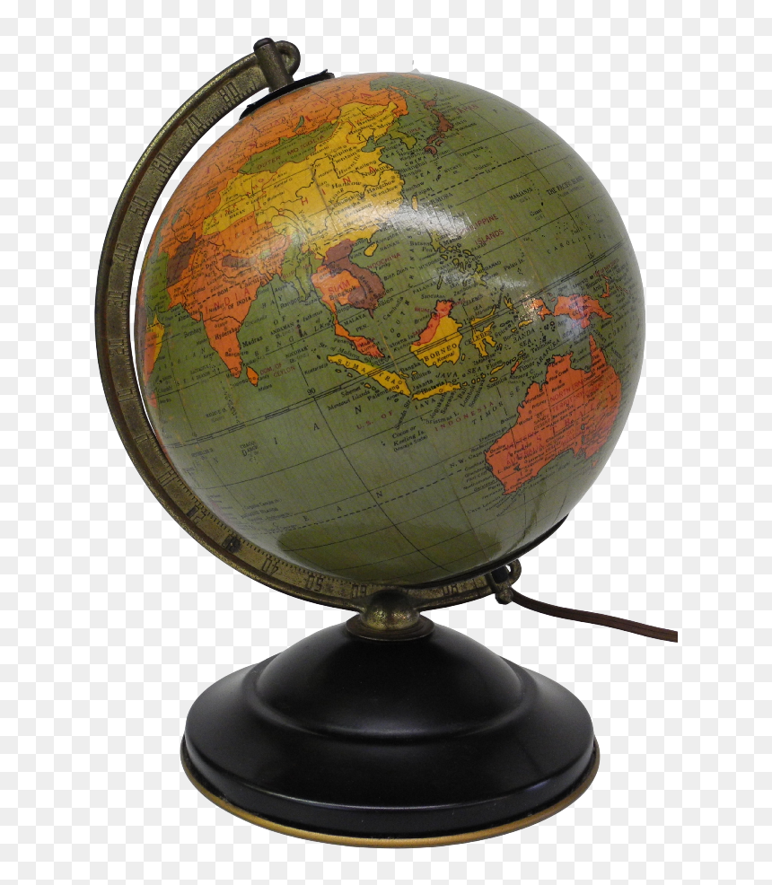 Globe, HD Png Download - india globe png