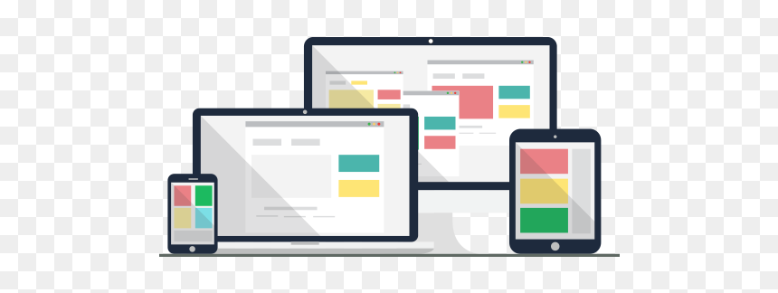 Wireframe Web Design - Responsive Website Wireframe, HD Png Download - responsive design png