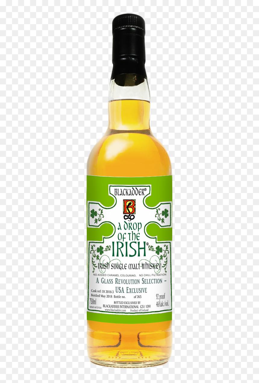 Ba Drop Of The Irish Bottle, HD Png Download - whiskey bottle png