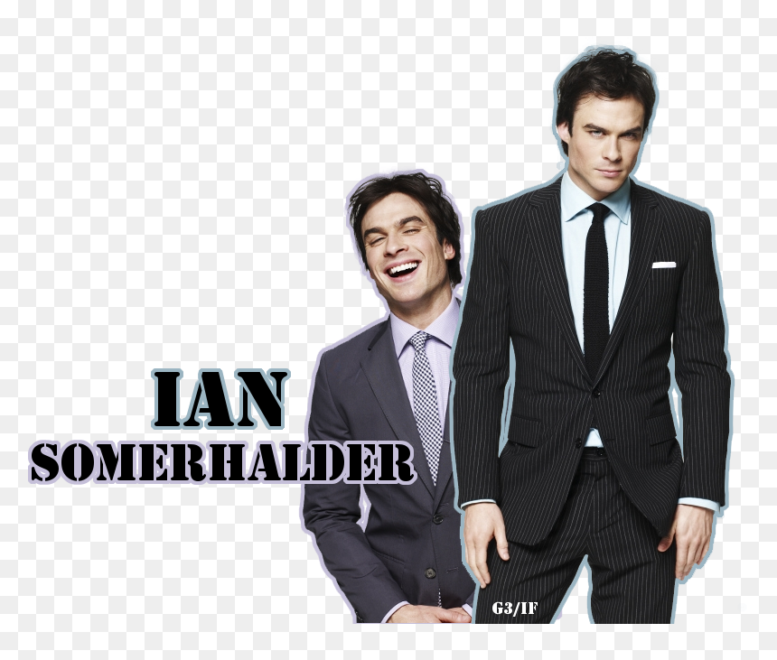 Damon Salvatore Ian Somerhalder Suit , Png Download - Damon Salvatore Black Suit, Transparent Png - allu arjun png