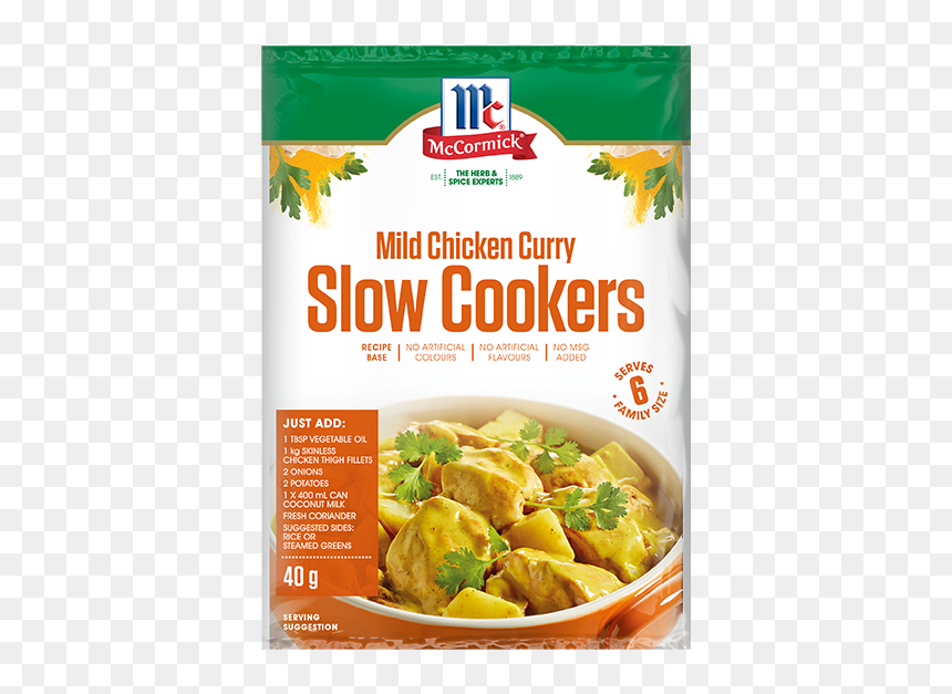 Mccormick Mild Chicken Curry, HD Png Download - chicken curry png