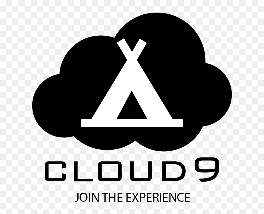 Cloud 9 Village Logo Cloud 9 Village Logo - Sign, HD Png Download - cloud 9 logo png