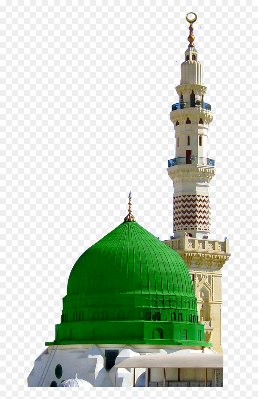 Al Masjid An Nabawi, HD Png Download - taj mahal silhouette png