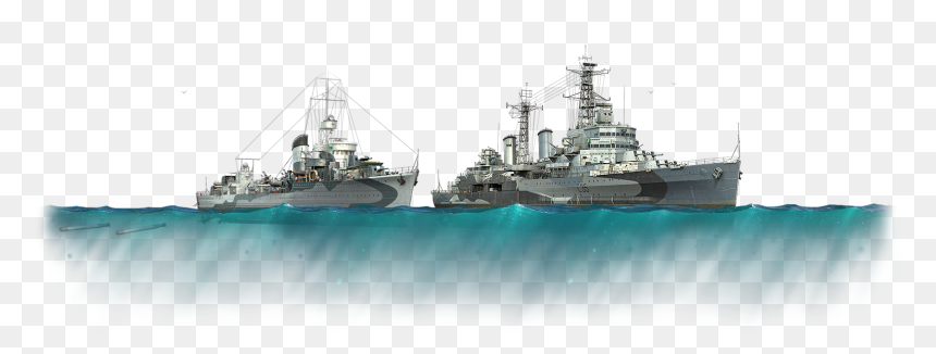 World Of Warships - Battleship, HD Png Download - battleship png