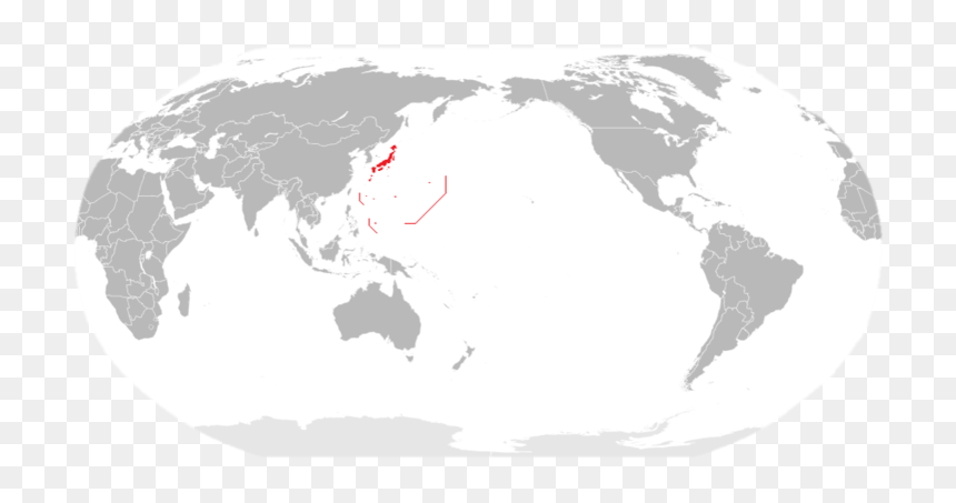 Russian Empire At Peak, HD Png Download - world map.png