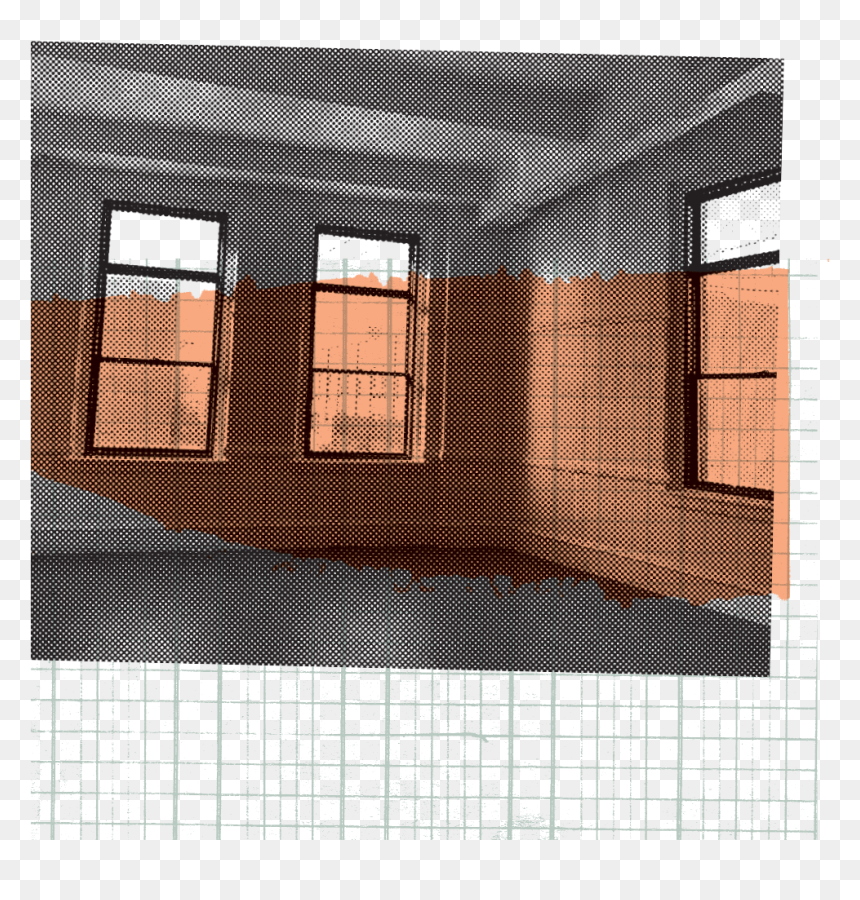 And Brings In The Texture And Color Of The Neighborhood - Window, HD Png Download - neighborhood png