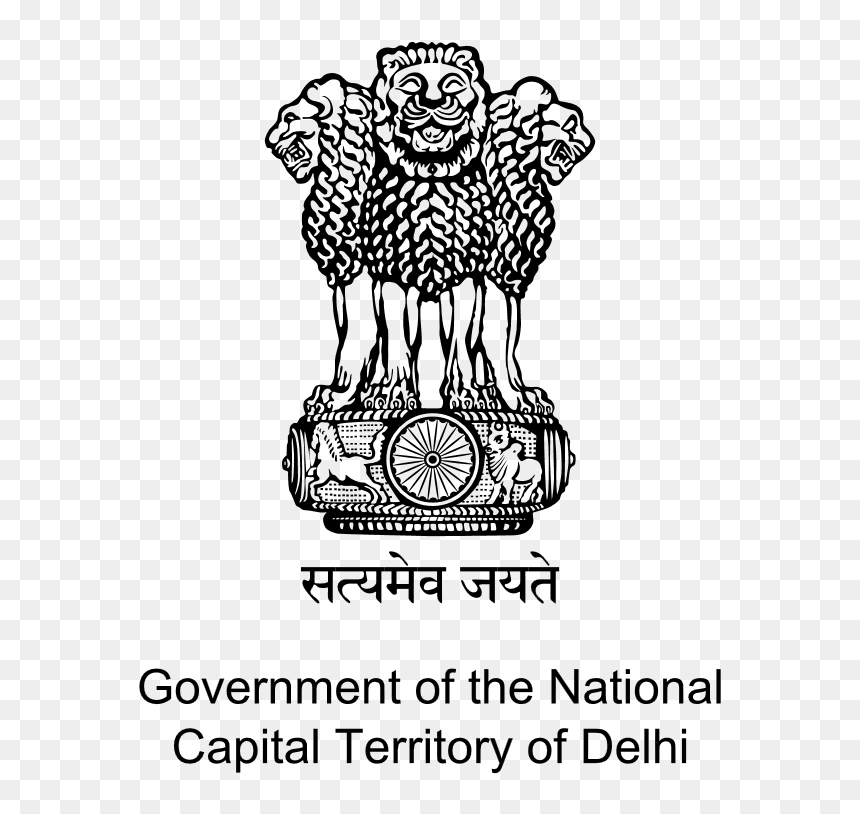 Government Of National Capital Territory Of Delhi, HD Png Download - indian tricolour art png