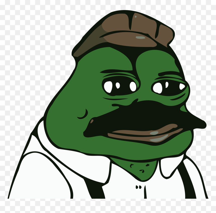 660kib, 5723x5377, Pepe - Bing Bing The Frog, HD Png Download - pepe.png