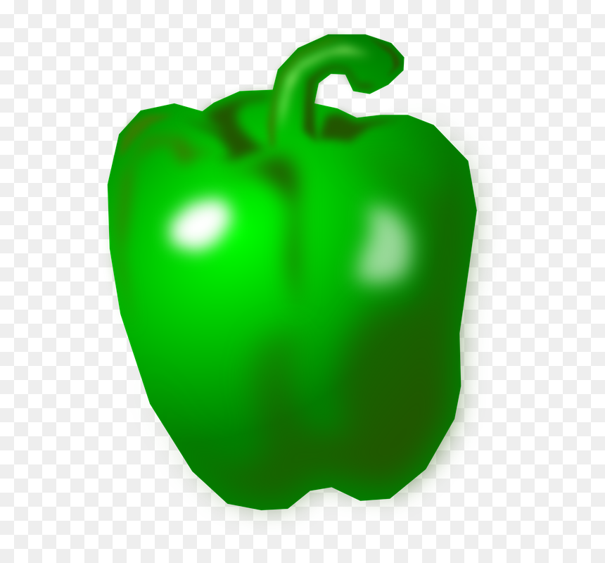 Cartoon Pepper 18, Buy Clip Art - Bell Pepper, HD Png Download - capsicum png