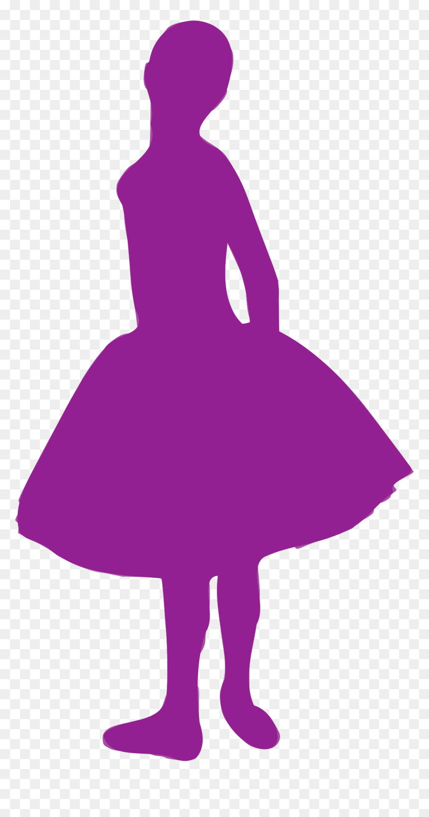 Tutu Silhouette Clip Art At Getdrawings - Dance, HD Png Download - tutu png