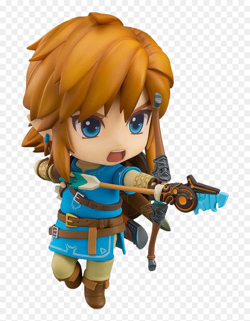Link Breath Of The Wild Figure , Png Download - Link Zelda Breath Of The Wild, Transparent Png - link breath of the wild png