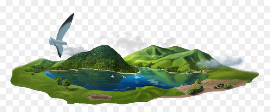 Island Png Clipart - Clip Art, Transparent Png - nature png images